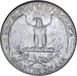USA 1964 Silver Quarter Dollar Uncirculated_rev