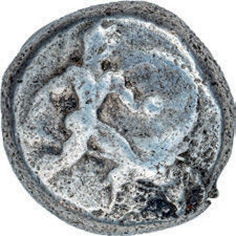 Aspendos 5th Century B.C. Silver Stater AVF_obv