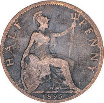 Victoria Old Head Halfpenny Collection 1895-1901_rev