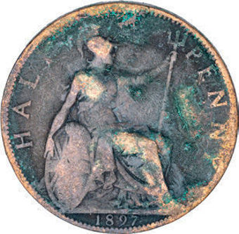 Victoria Old Head Halfpenny Collection 1895-1901_b_rev