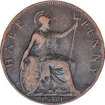 Victoria Old Head Halfpenny Collection 1895-1901_f_rev
