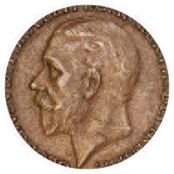 George V Farthing date set 1911-36_obv