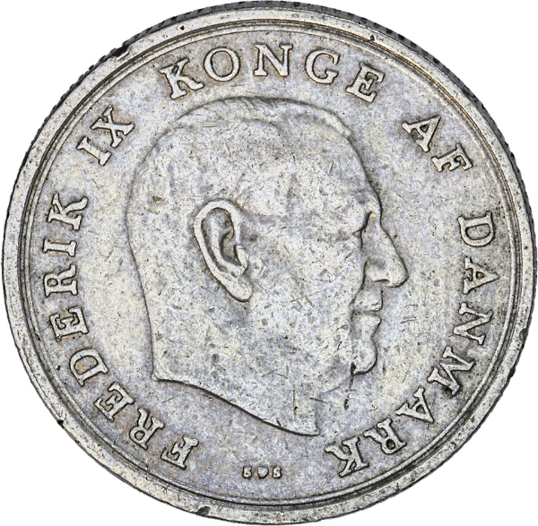 Denmark 4-coin set of Frederik IX_obv