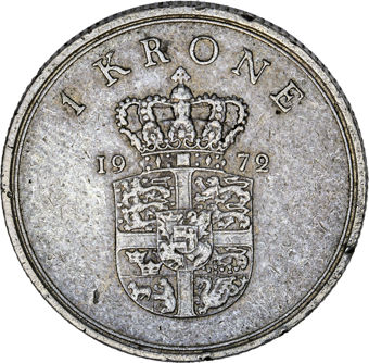 Denmark 4-coin set of Frederik IX_rev