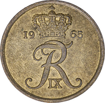 Denmark 4-coin set of Frederik IX_obv