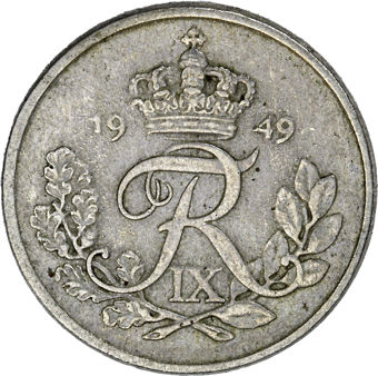 Denmark 4-coin set of Frederik IX_obv