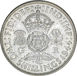 George VI Florin 1944 About Uncirculated_rev