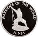 Congo, 10 Francs, 2010, Ninja Warrior_rev