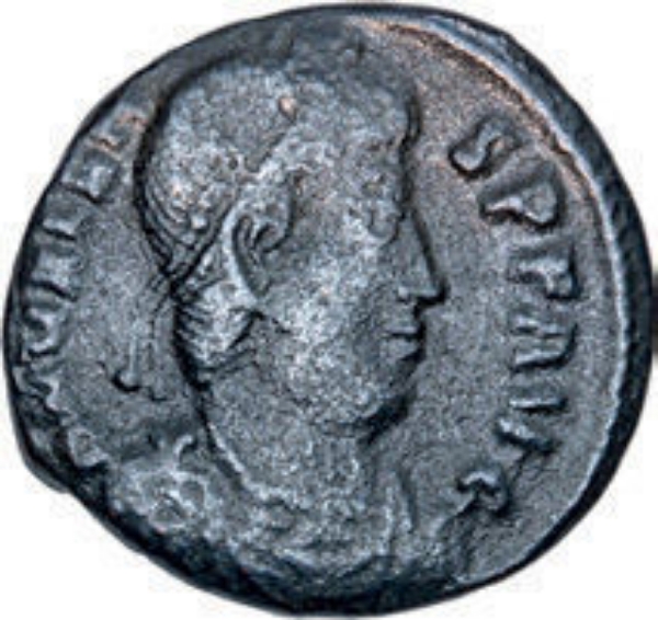 Valens A.D. 364-378. Follis (GLORIA ROMANORVM) Fine_obv