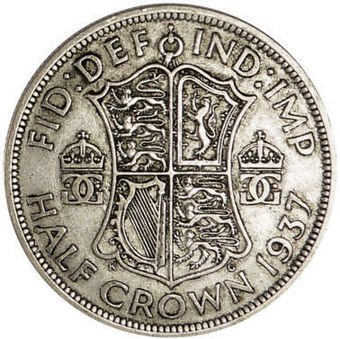 George VI 1937 Halfcrown Fine_rev