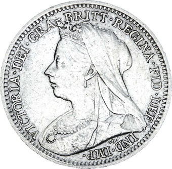 Pair of Victoria JH & OH Threepences EF_obv_a