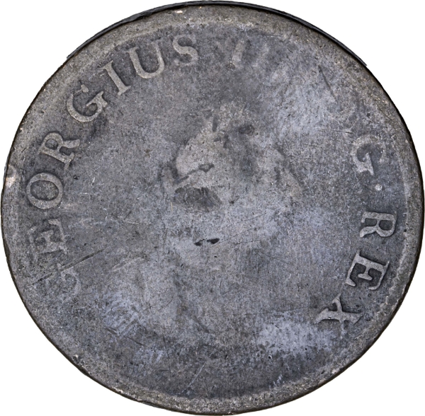 Ireland George III Halfpenny 1805 Fair_obv