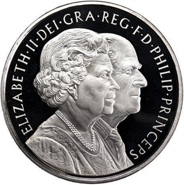 2007 Diamond Jubilee £5 Piedfort_obv