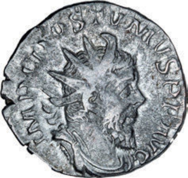 Postumus 20% Silver Ant Very Fine Antoninianus_obv
