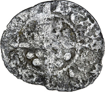 Edward I, Farthing VG_rev