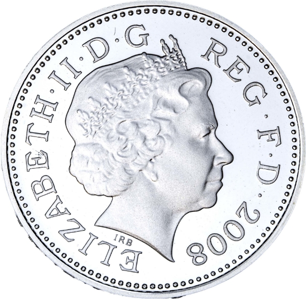 1 Penny 2008 Silver Proof_obv