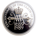 1989 £2, Pair Of Silver Piedfort Proofs For The Claim And Bill Of Rights_rev