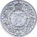 Elizabeth II, £20 Fine Silver, 2016 - Queen's 90th Birthday_rev