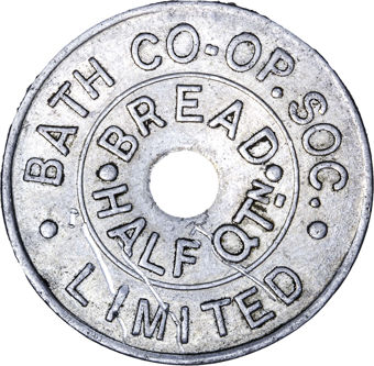 Bath Co-Op Soc. Limited, Bread (Aluminium)_obv