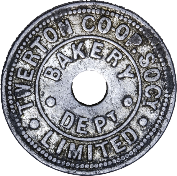 Twerton Co-Op Socy. Limited, Bread (Aluminium)_obv