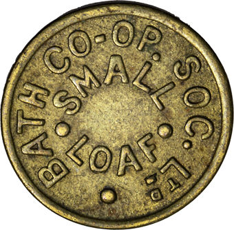 Bath Co-Op Soc. Ltd., Small Loaf (Brass)_rev