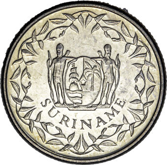 Surinam 4 coin set_obv
