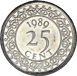 Surinam 4 coin set_rev_25 cent