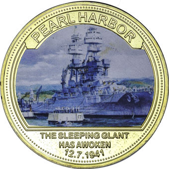 Pearl Harbor 80th Anniversary Medal Set_rev
