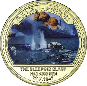 Pearl Harbor 80th Anniversary Medal Set_rev