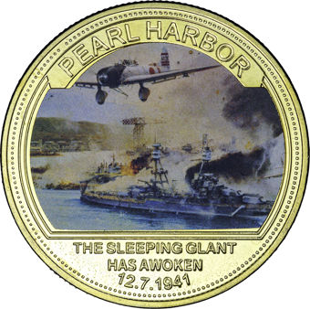 Pearl Harbor 80th Anniversary Medal Set_rev