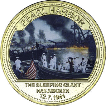 Pearl Harbor 80th Anniversary Medal Set_rev