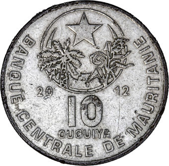 Mauritania 6 Coin Mint Set 1973-2014_obv