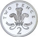 Two Pence 2008 POW Feathers Silver Proof_rev