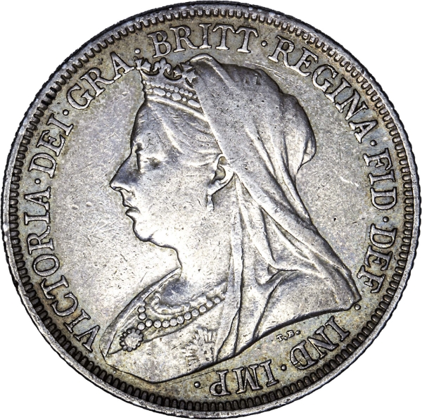Victoria, Shilling, 1895, Very Fine_obv