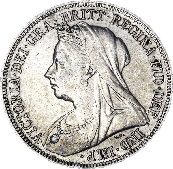 Victoria, Shilling, 1897, Very Fine_obv