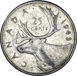 Canada Pair of George VI & Elizabeth 25 cents_rev