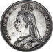 Victoria, Crown, 1887 JH, Very Fine_obv