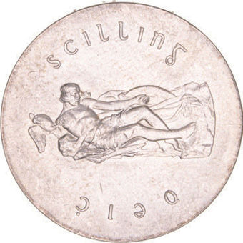 Ireland, 10 Shillings 1966, Easter Rising Anniv. KM.18, Uncirculated_rev