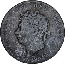 George IV Halfpenny Fair_obv