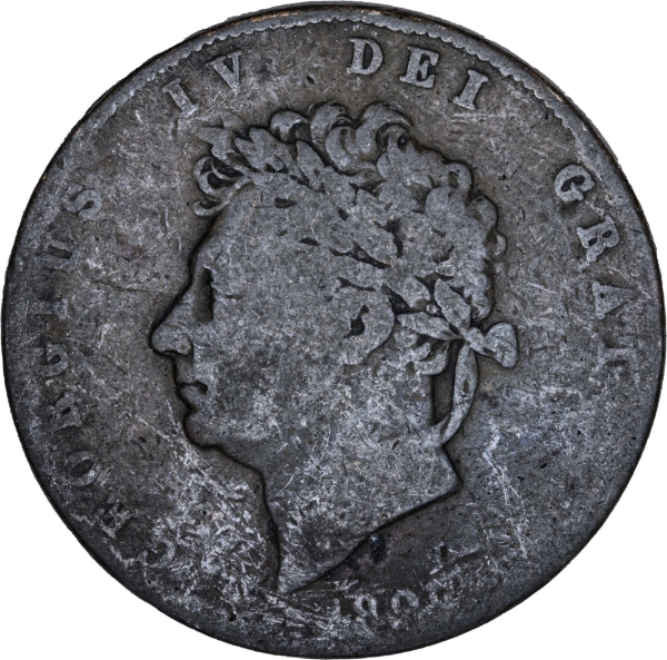 George IV Halfpenny Fair_obv