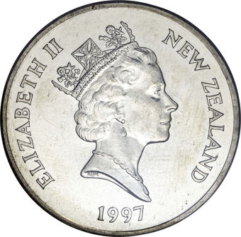 New Zealand Golden Wedding Anniversary Coin Cover_obv