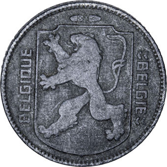 Belgium WWII 3-coin set_obv