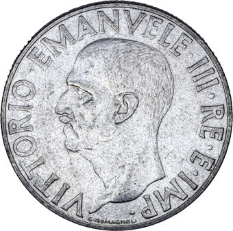 Italy, 1 Lira, 1939 Extremely Fine_obv