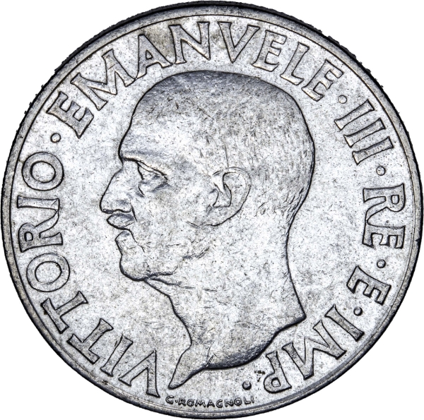 Italy, 1 Lira, 1940 Extremely Fine_obv