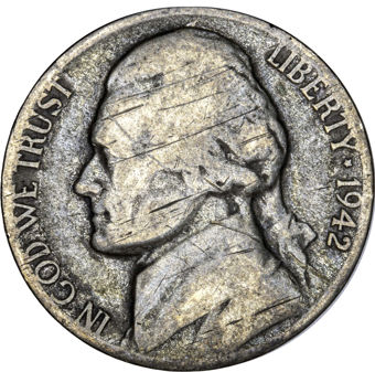 Thomas Jefferson Wartime Nickel Pair_obv