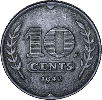 Dutch German Occupation 10 cent_rev