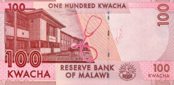 Complete Malawi 20-5000 kwacha(8) Unc_100_rev