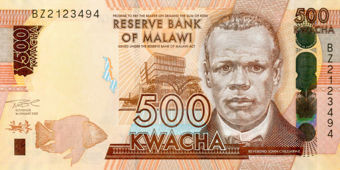 Complete Malawi 20-5000 kwacha(8) Unc_500_obv