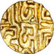 Debased Gold Dinar of Gangeyadeva_rev