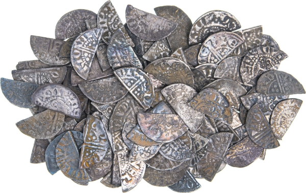 Henry III Long Cross Cut Halfpenny, FINE_main